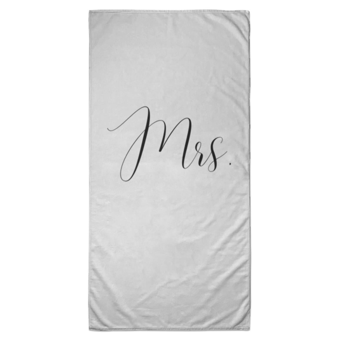 Personalized Mrs. Towel - 35x70
