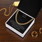 To My Husband - BBG - Cuban Chain