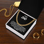 To My Dad - BLK-Cuban Link Chain