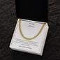 To My Husband - WBG - Cuban Chain