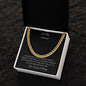 To My Husband - BBG - Cuban Chain