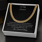To My Husband - BBG - Cuban Chain