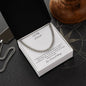 To My Husband - WBG - Cuban Chain