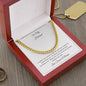 To My Husband - WBG - Cuban Chain