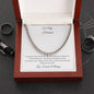To My Husband - WBG - Cuban Chain