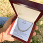 To My Husband - WBG - Cuban Chain