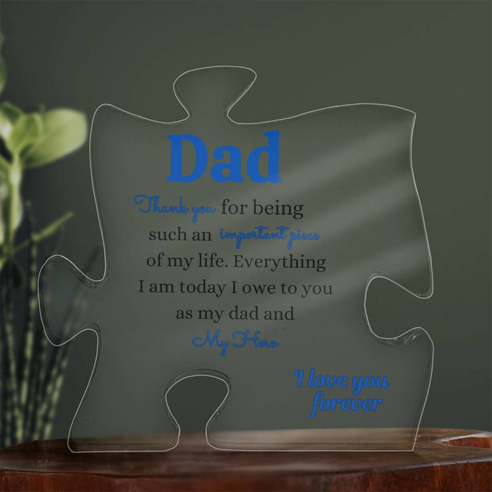 DAD |PUZZLE ACRYLIC