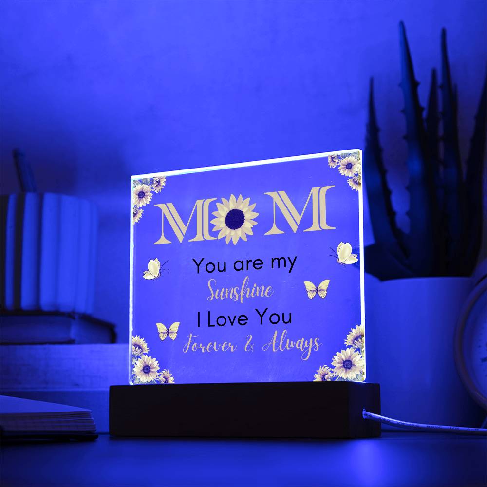 Mom You Are My Sunshine - Acrylic