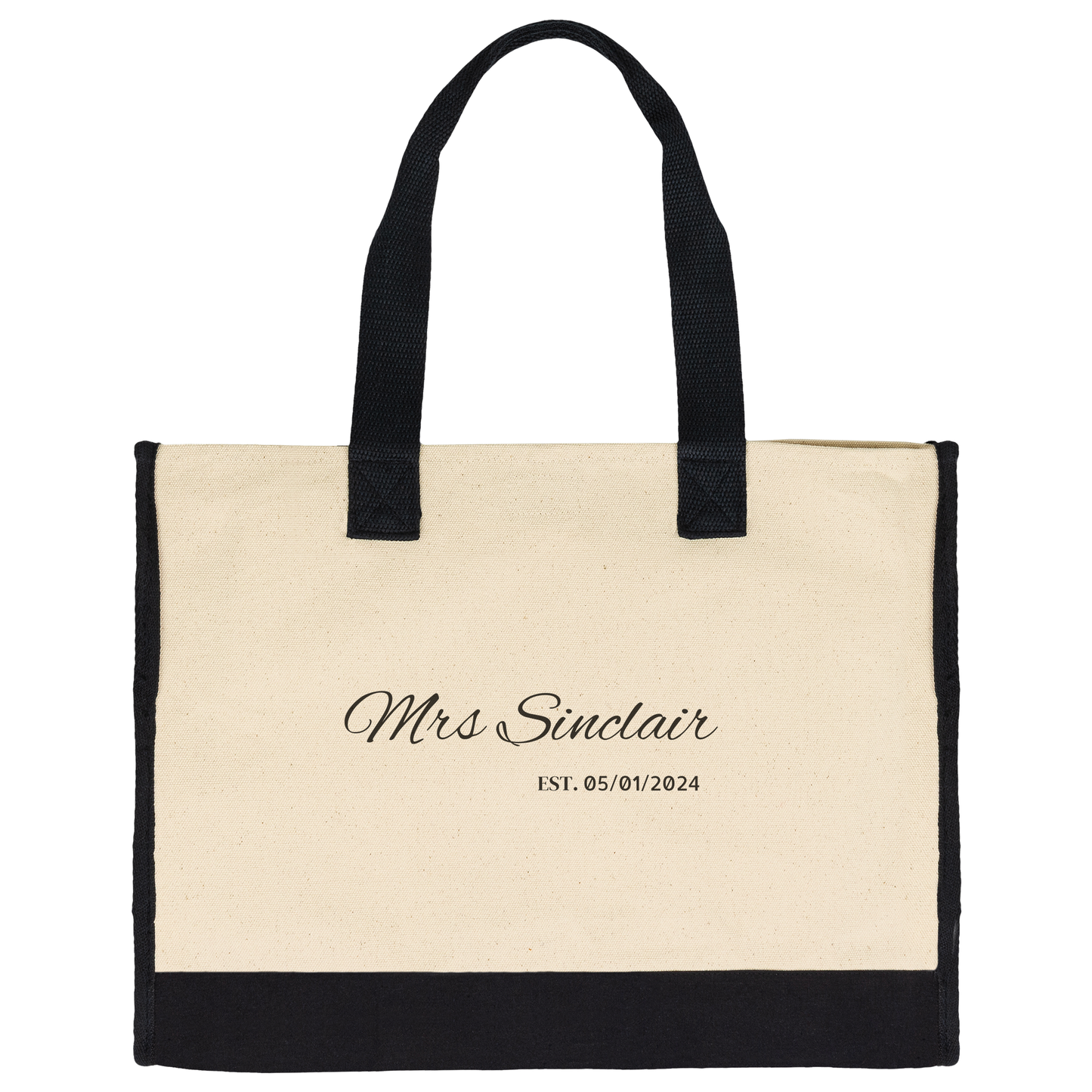 Personalized Bridal Tote