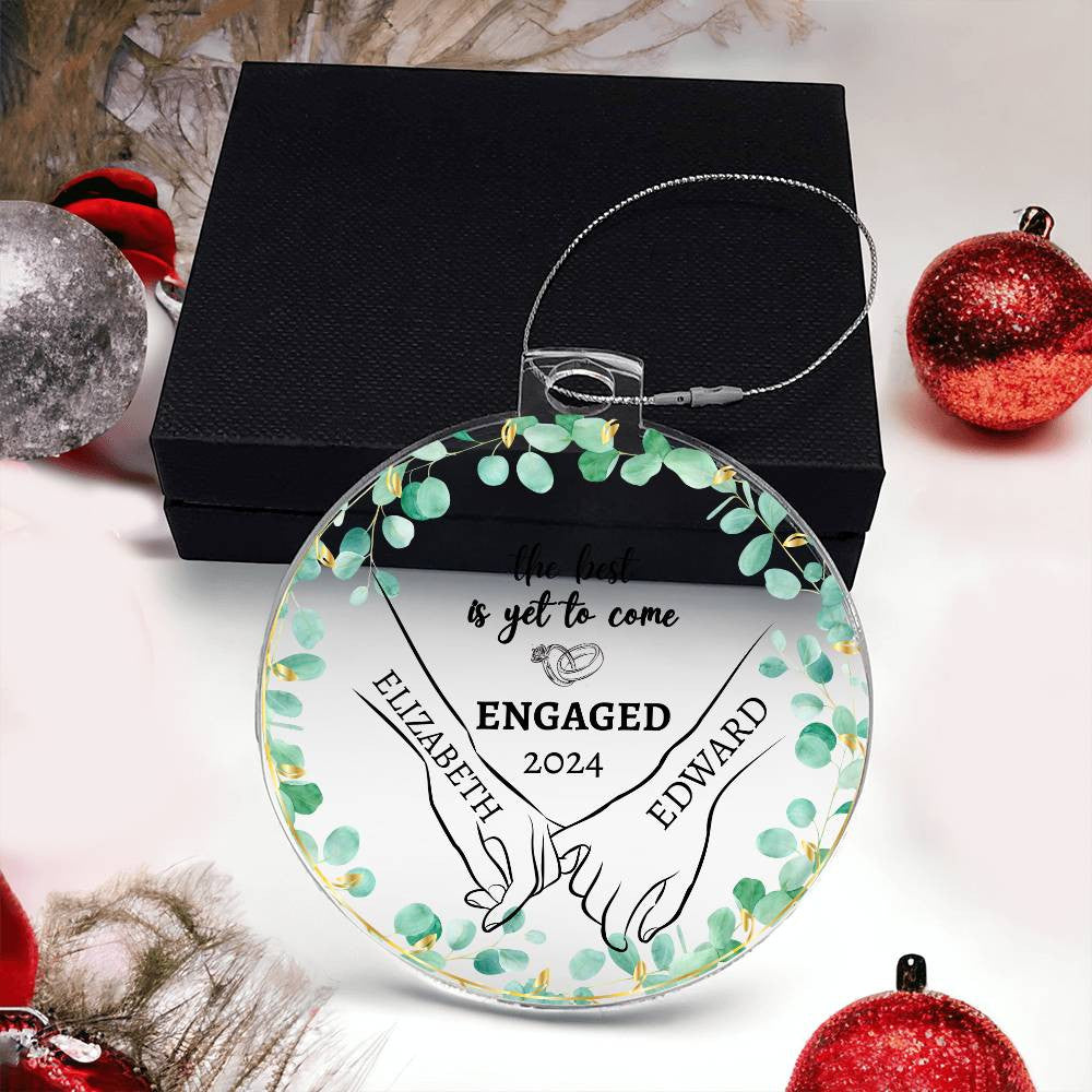 The Best is Yet to Come|Personalized Acrylic Ornament