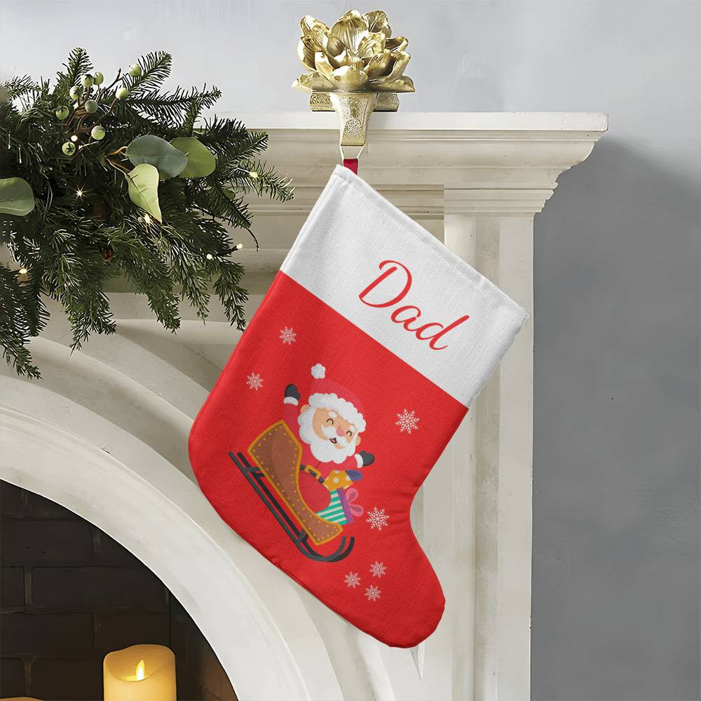 Personalized Giant Christmas Stocking