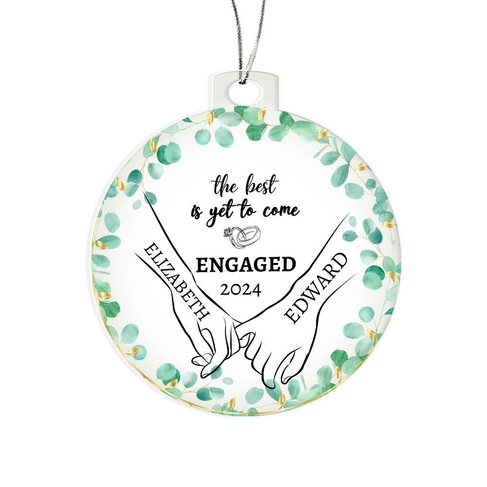 The Best is Yet to Come|Personalized Acrylic Ornament