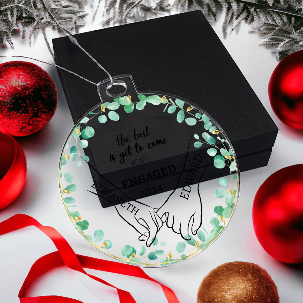 The Best is Yet to Come|Personalized Acrylic Ornament