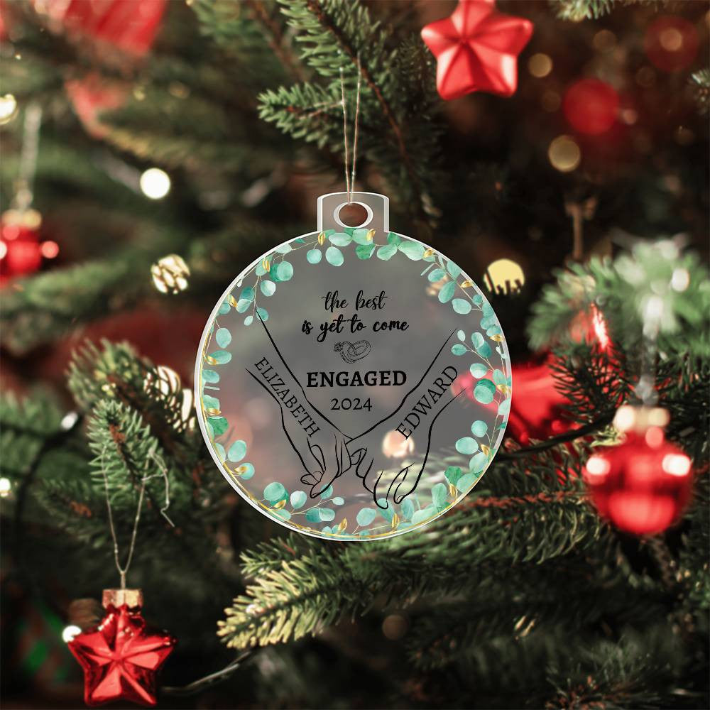 The Best is Yet to Come|Personalized Acrylic Ornament