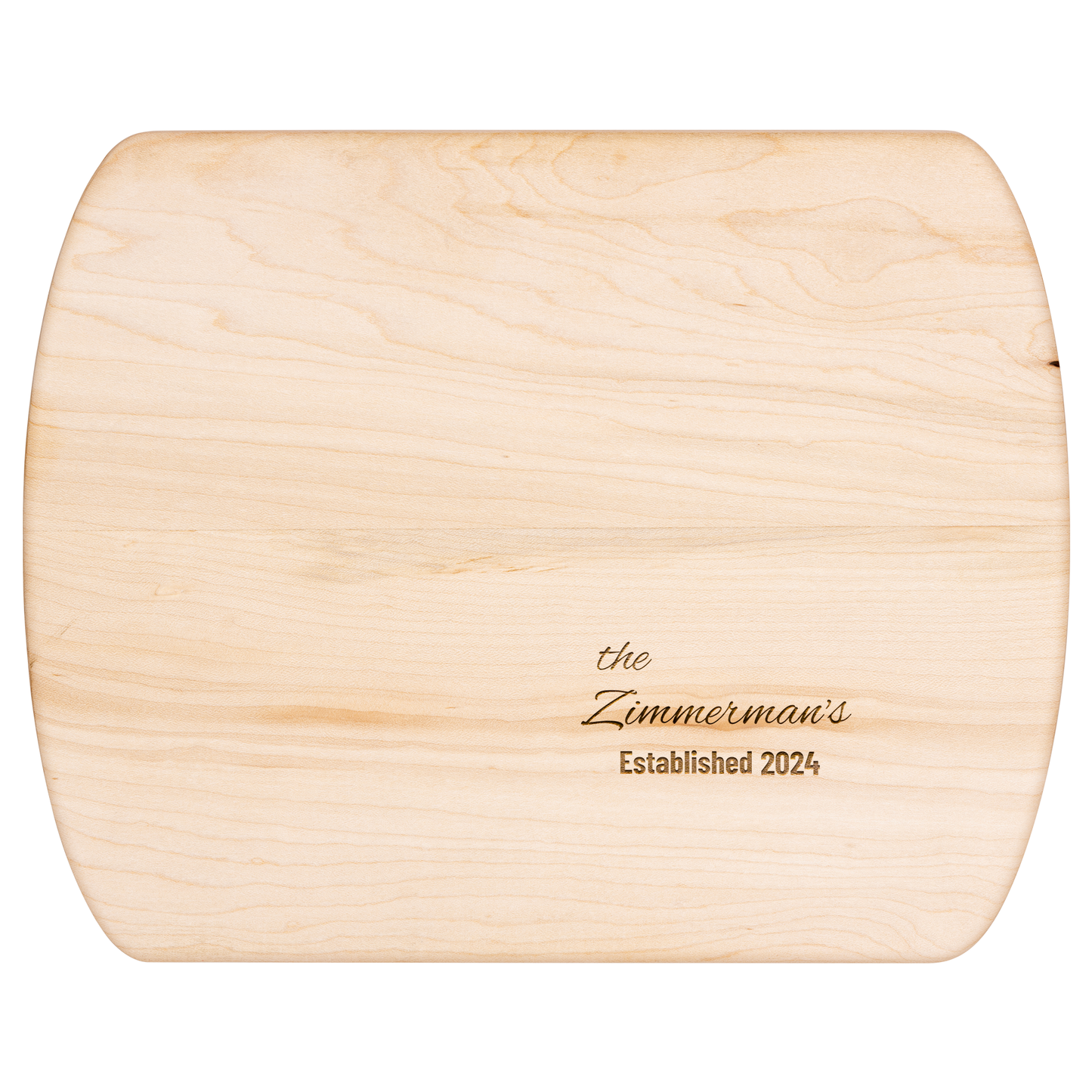 Personalized Family Name Wooden Cutting Board