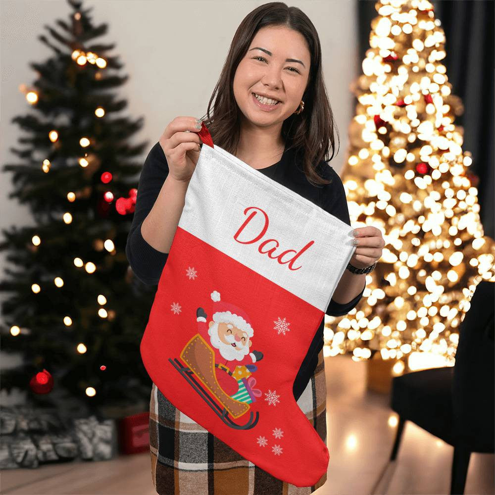 Personalized Giant Christmas Stocking