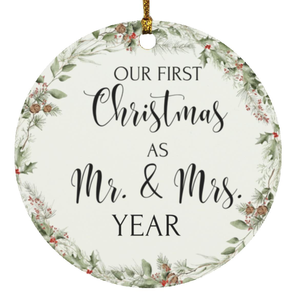 Our First Christmas Ornament | Personalized