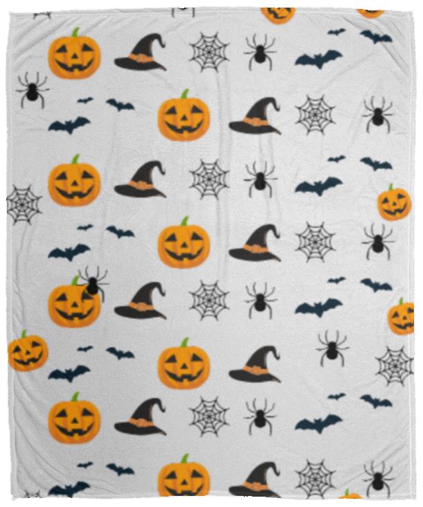 Halloween Pattern Blanket