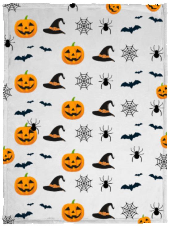 Halloween Pattern Blanket