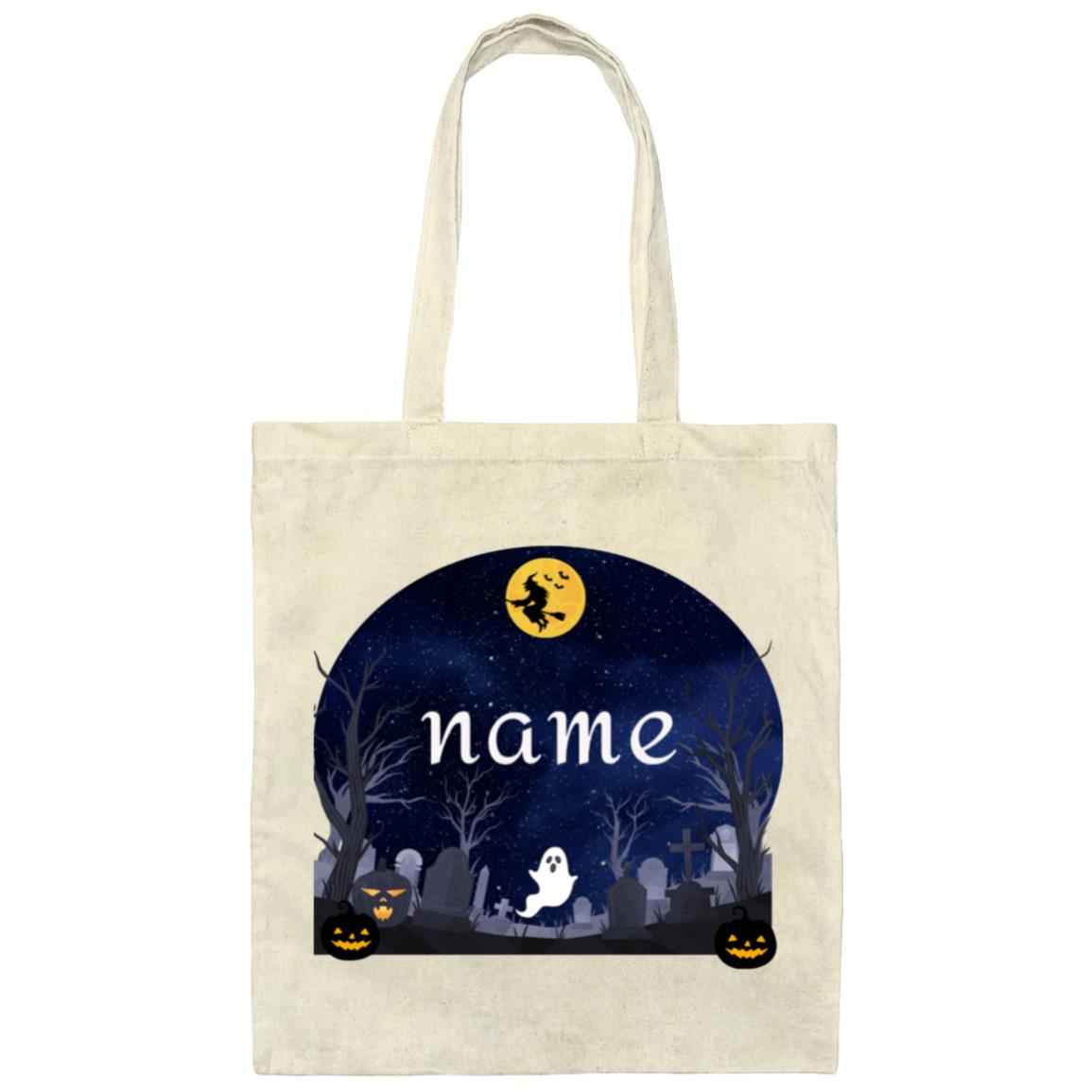 Personalized Halloween Candy Tote