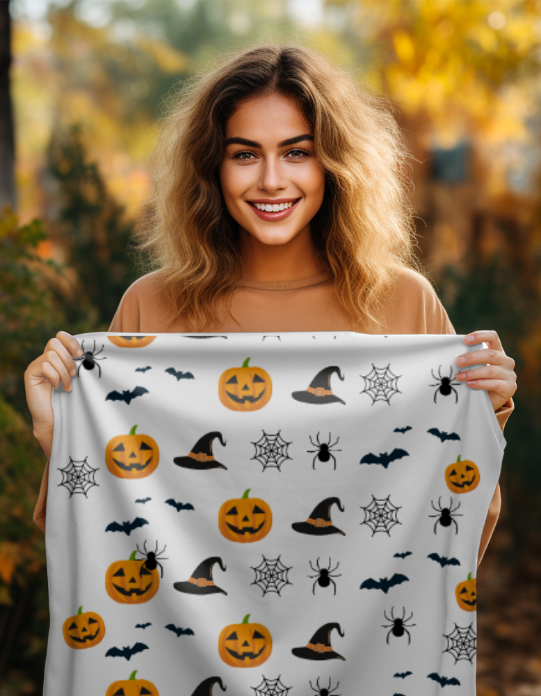 Halloween Pattern Blanket