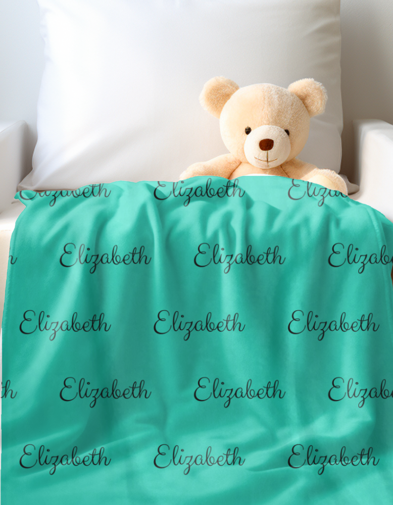 Personalized Fleece Blanket