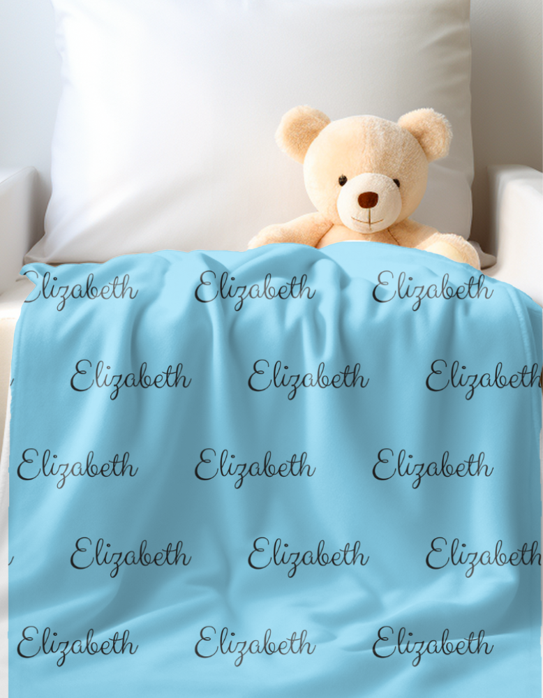 Personalized Fleece Blanket