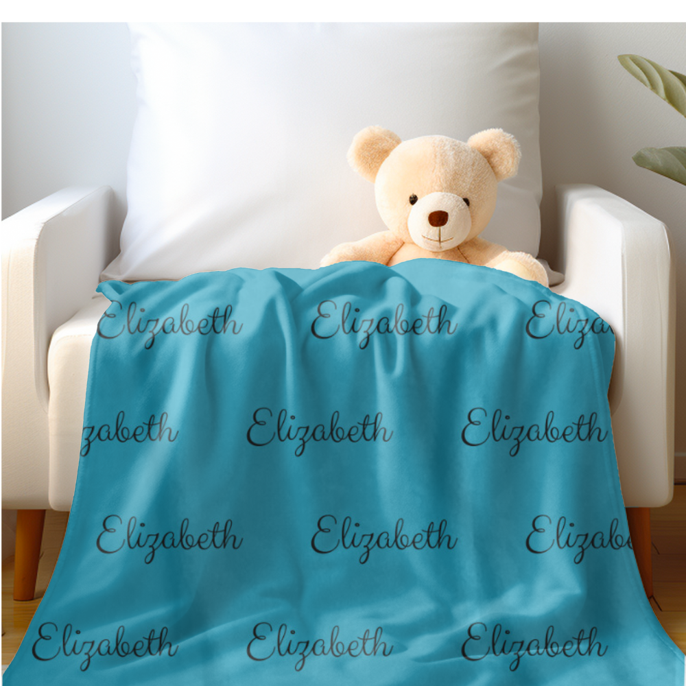 Personalized Fleece Blanket