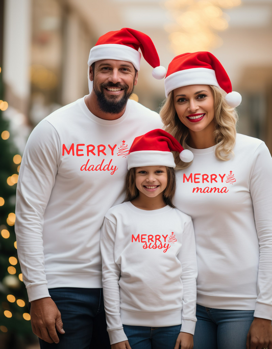 Personalized Family Christmas Sweatshirts