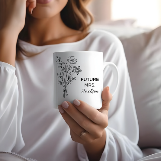 Personalized Future Mrs. Mug