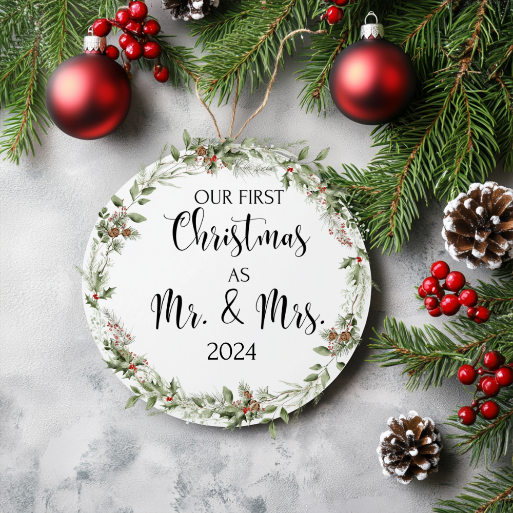 Our First Christmas Ornament | Personalized