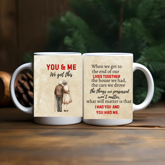 Soulmate Gift |Old Couple |Mug