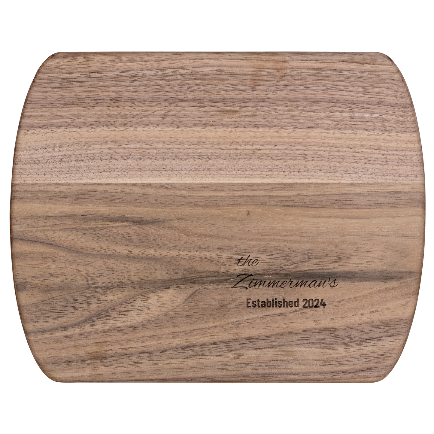 Personalized Family Name Wooden Cutting Board