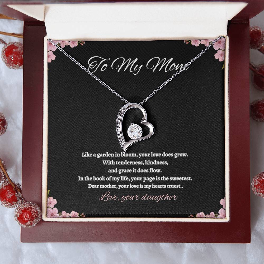 To My Mom | Forever Love Necklace & Message Card