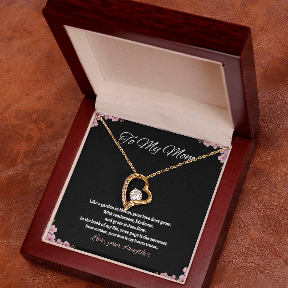 To My Mom | Forever Love Necklace & Message Card