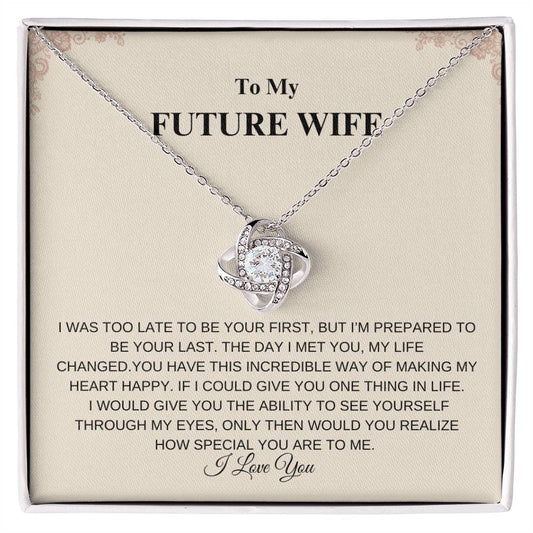 To My Future Wife | Love Knot Necklace