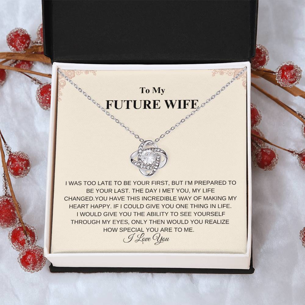 To My Future Wife | Love Knot Necklace