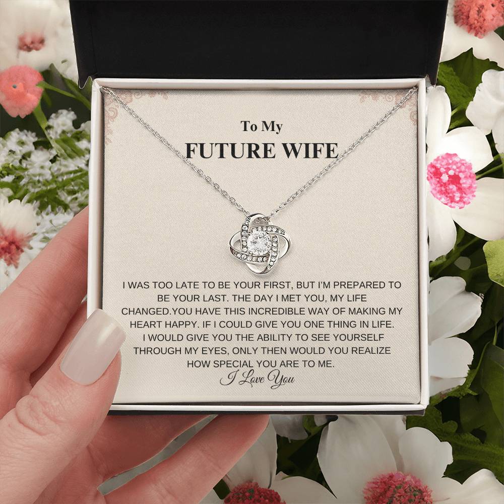 To My Future Wife | Love Knot Necklace