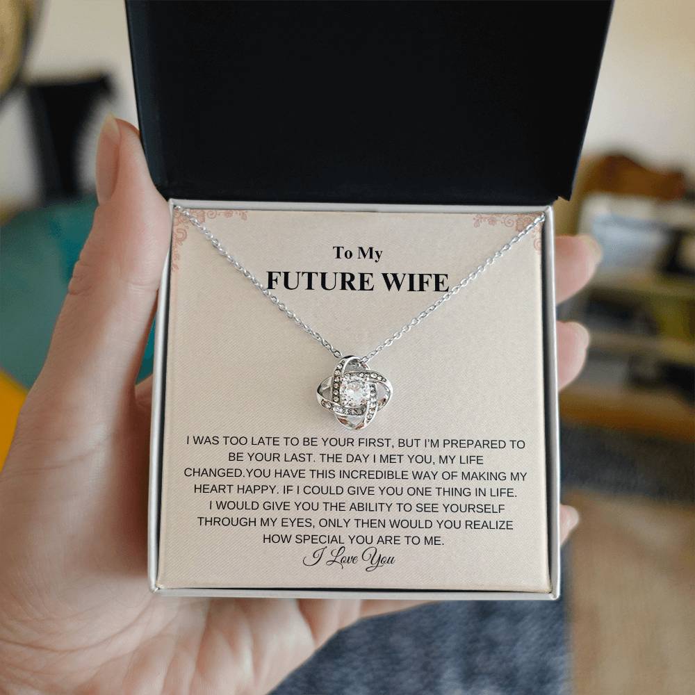 To My Future Wife | Love Knot Necklace