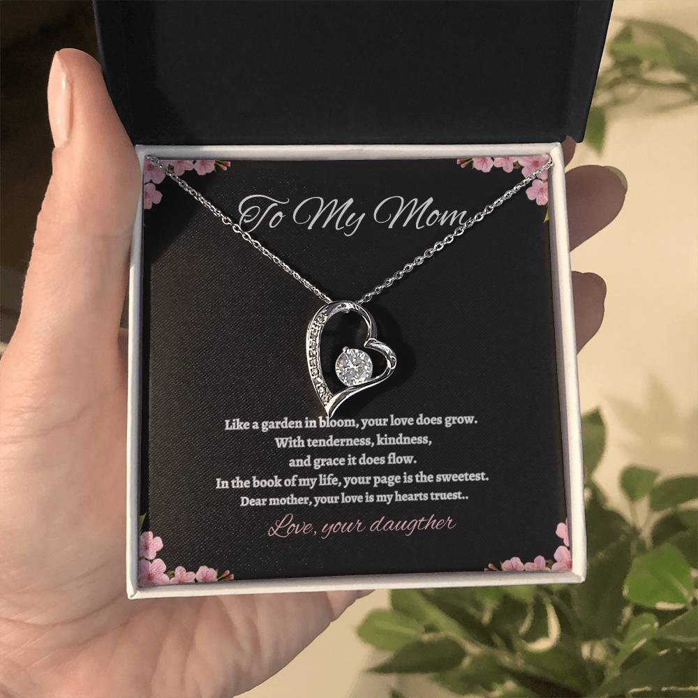 To My Mom | Forever Love Necklace & Message Card