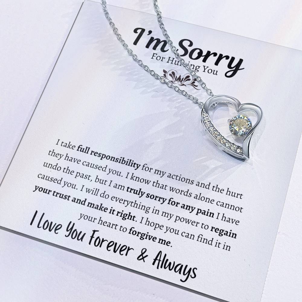 I'm Sorry For Hurting You | Forever Love Necklace