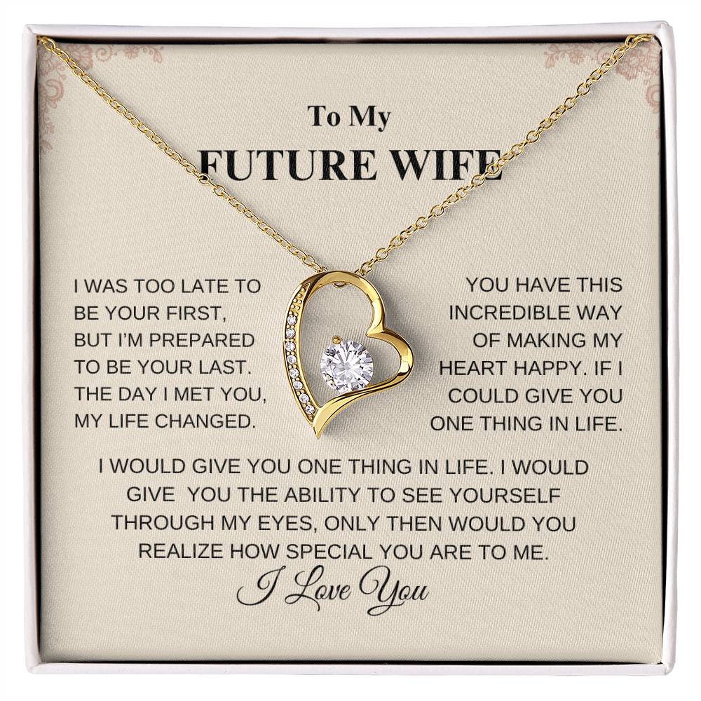 To My Future Wife | Forever Love Necklace