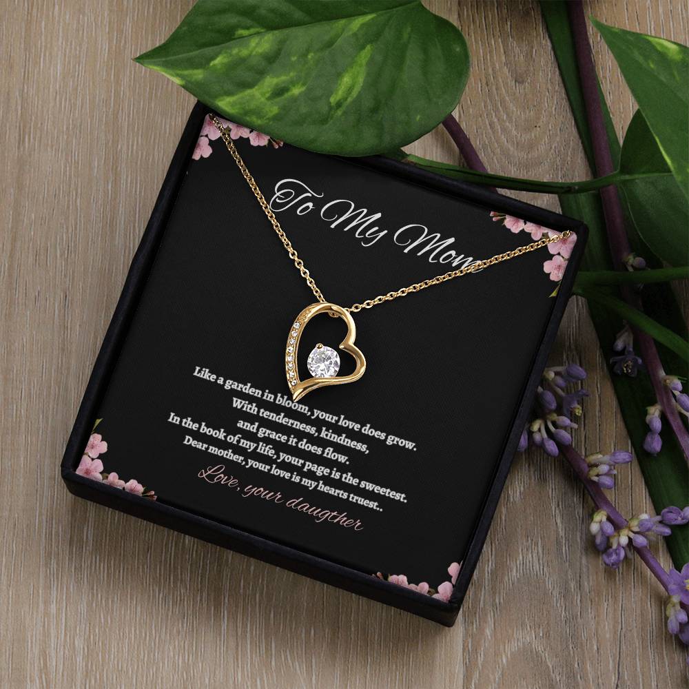 To My Mom | Forever Love Necklace & Message Card