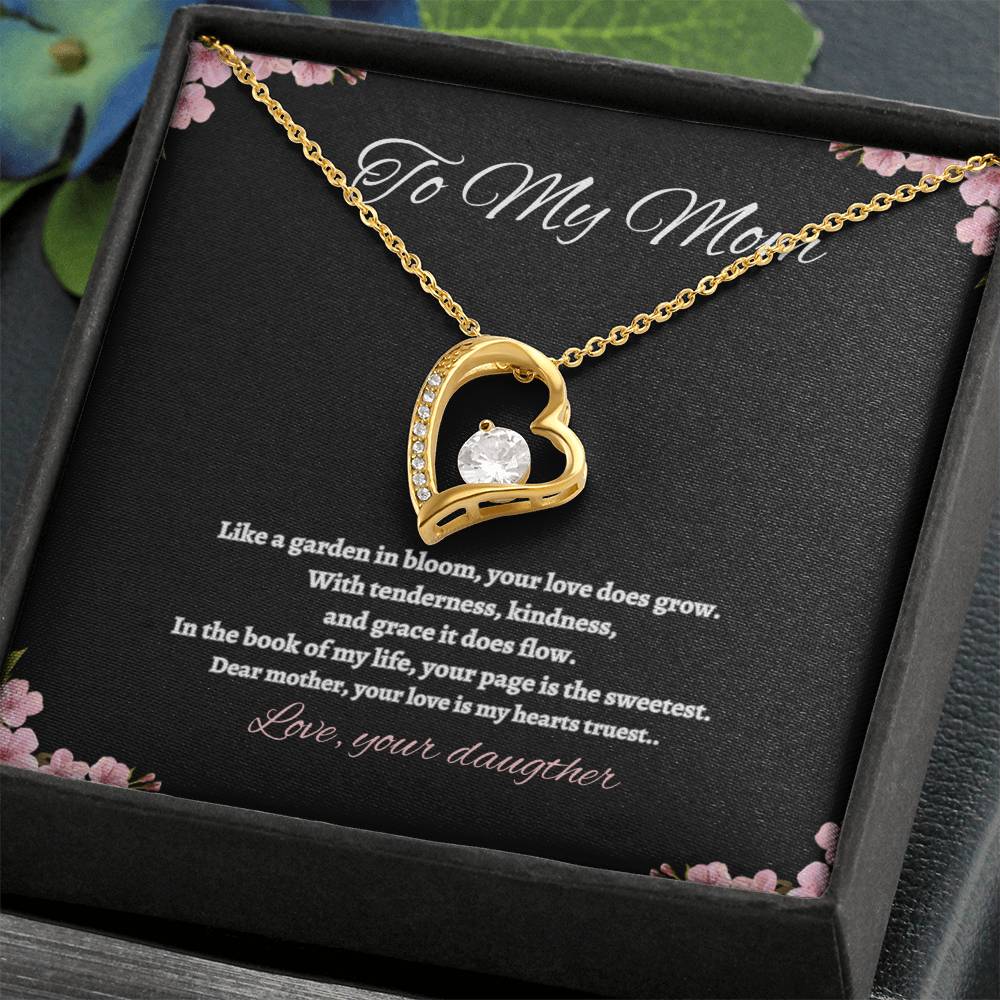 To My Mom | Forever Love Necklace & Message Card