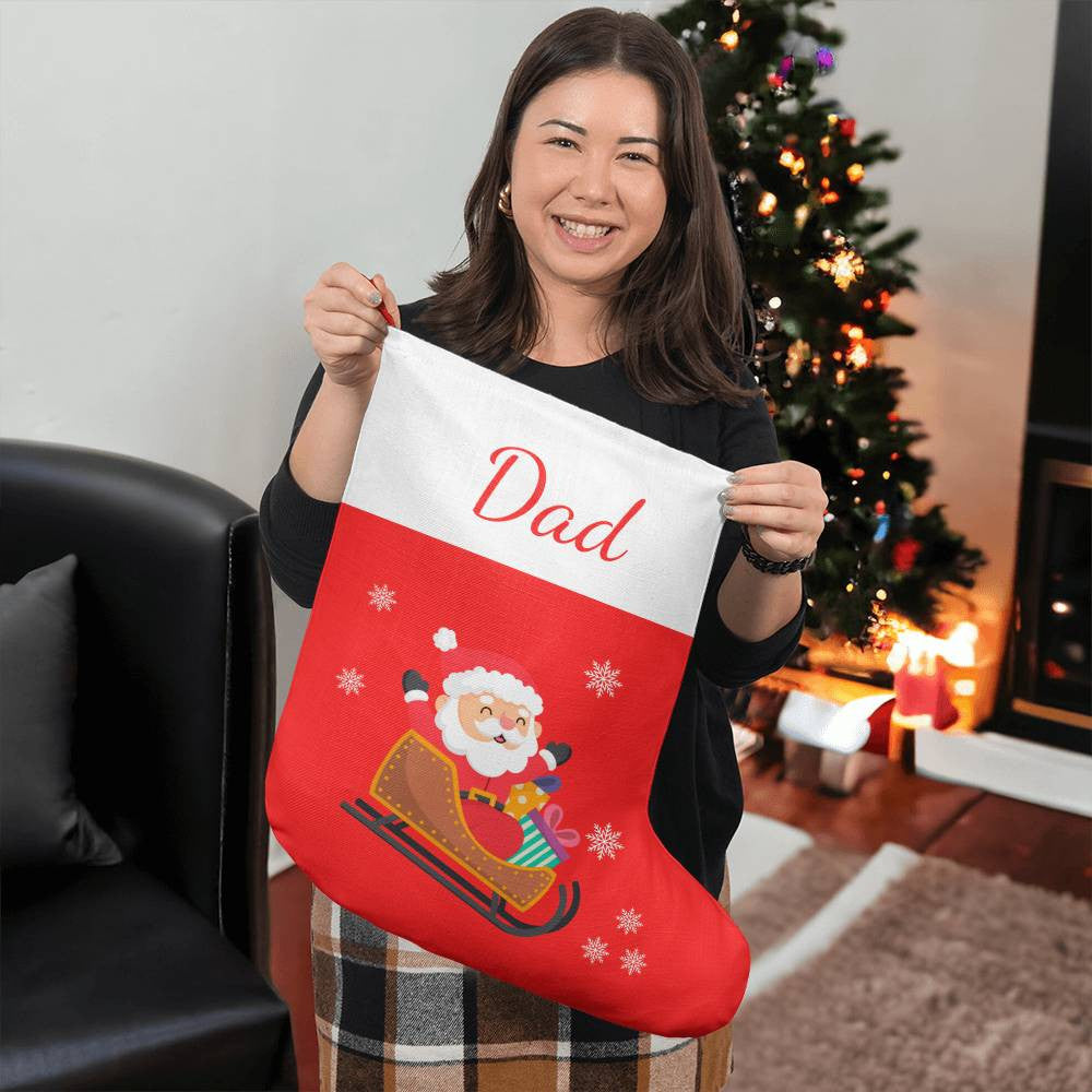 Personalized Giant Christmas Stocking