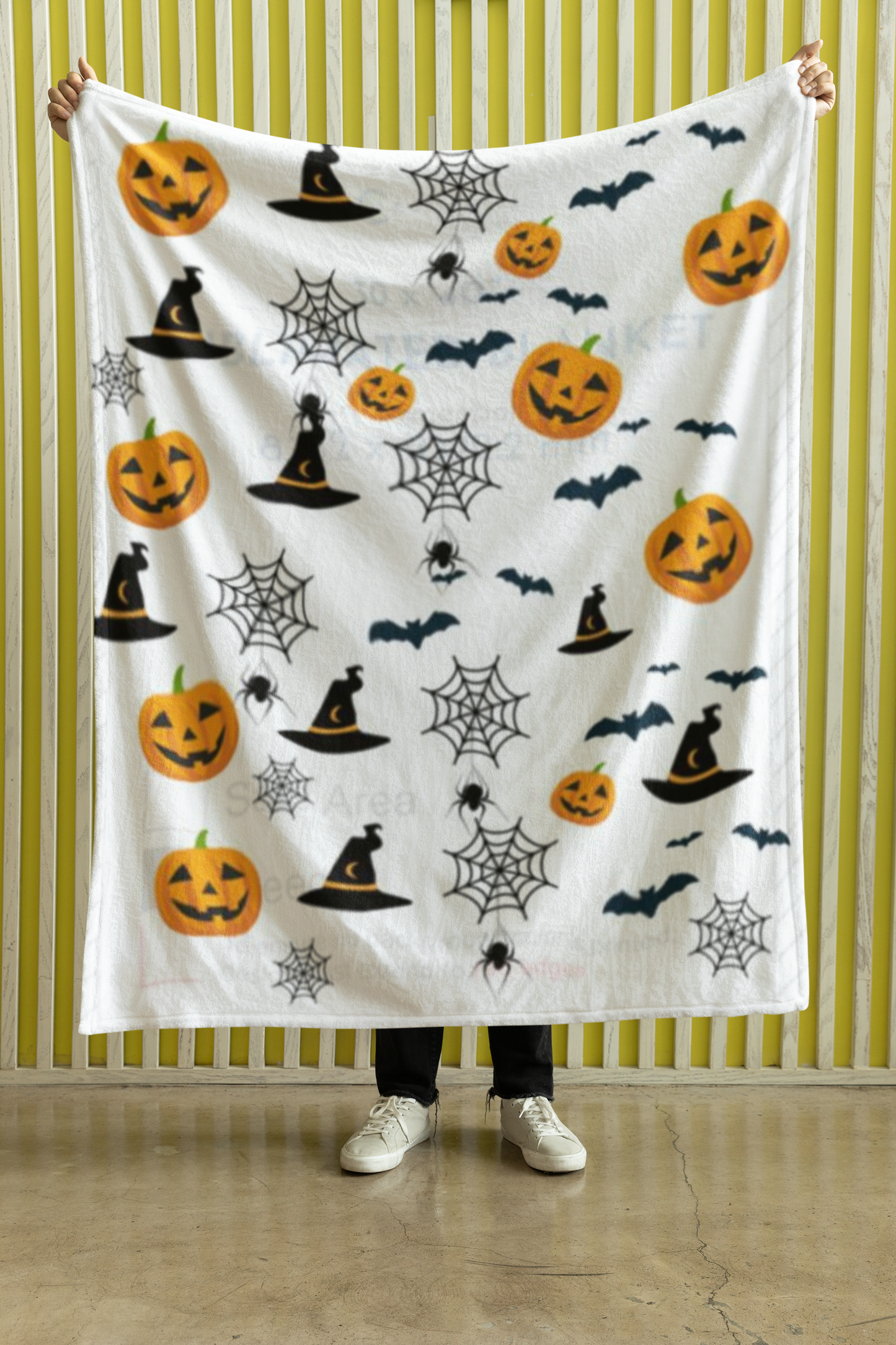 Halloween Pattern Blanket