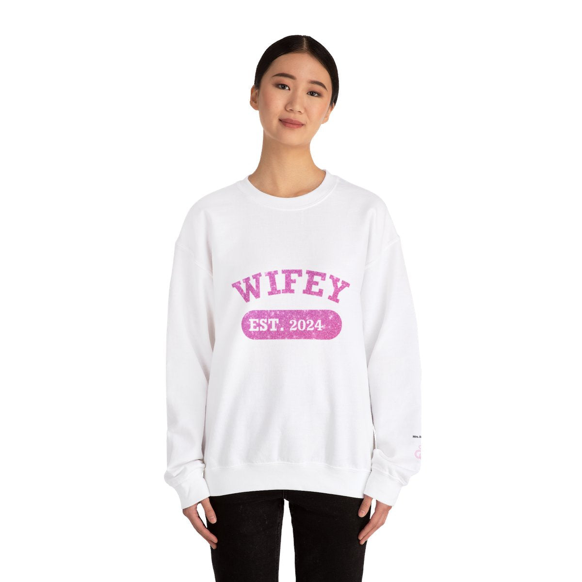 WIFEY Personalized Crewneck Sweatshirt